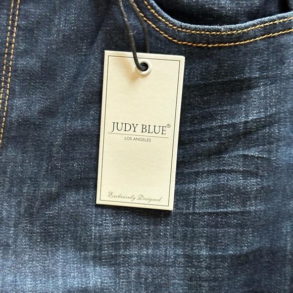 Judy Blue straight fit Dark Indigo Jeans - Picture 7 of 8